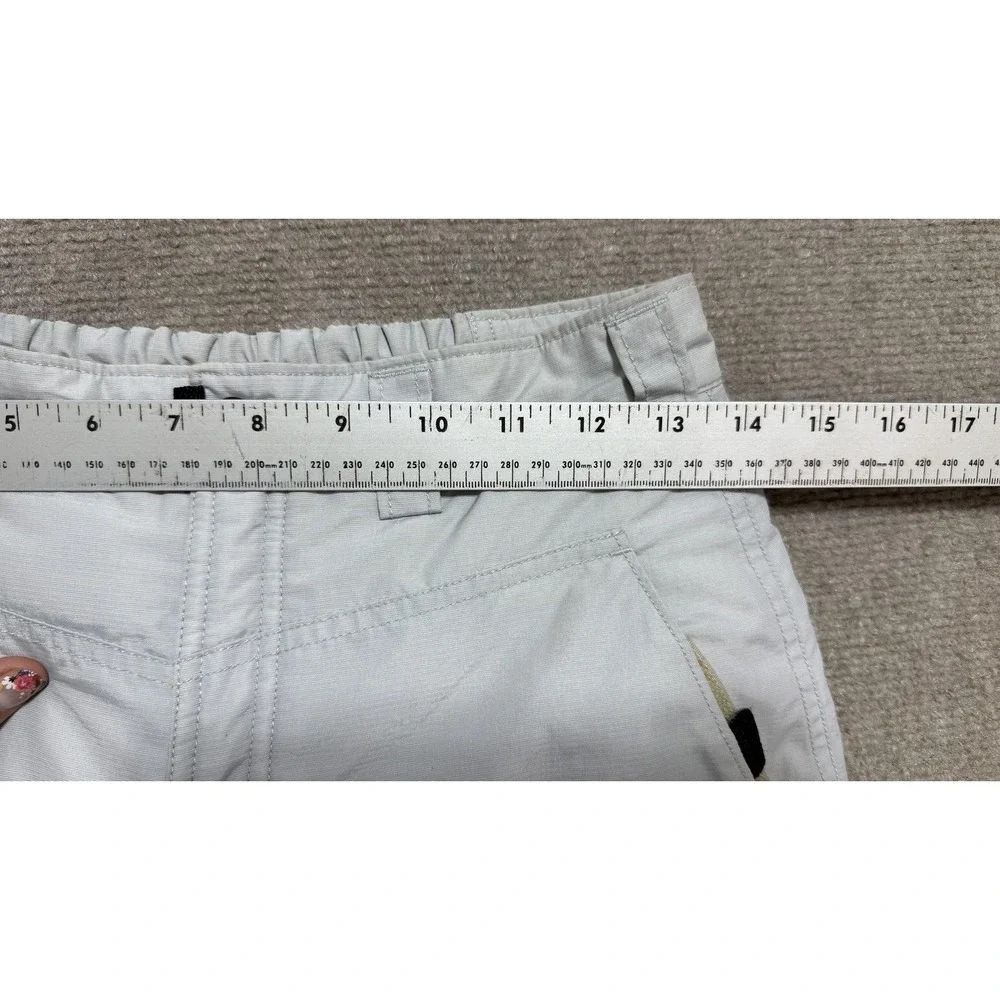Columbia Ski Snow Pants Youth 14-16 Gray Insulated Nylon Convert Winter‎ Outdoor